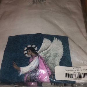 Palm angels x pop smoke tshirt